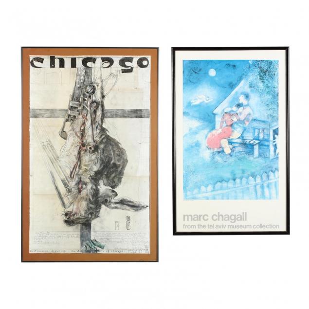 two-artist-exhibition-posters