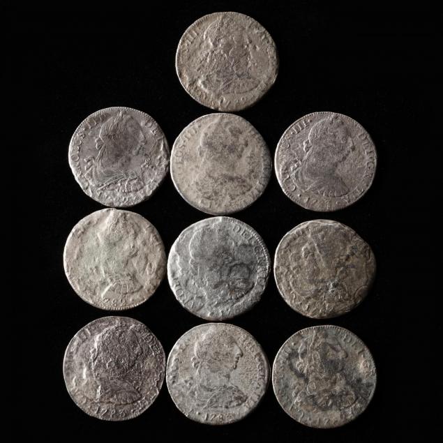 ten-milled-silver-8-reales-salvaged-from-the-1784-i-el-cazador-i-shipwreck
