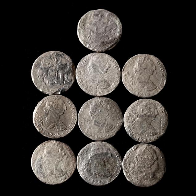 ten-milled-silver-8-reales-salvaged-from-the-1784-i-el-cazador-i-shipwreck