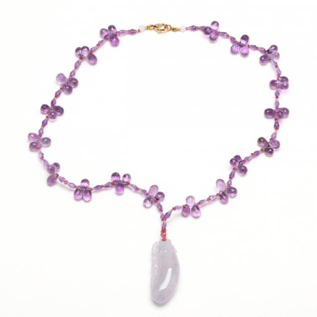 a-lavender-jadeite-amethyst-and-tourmaline-necklace