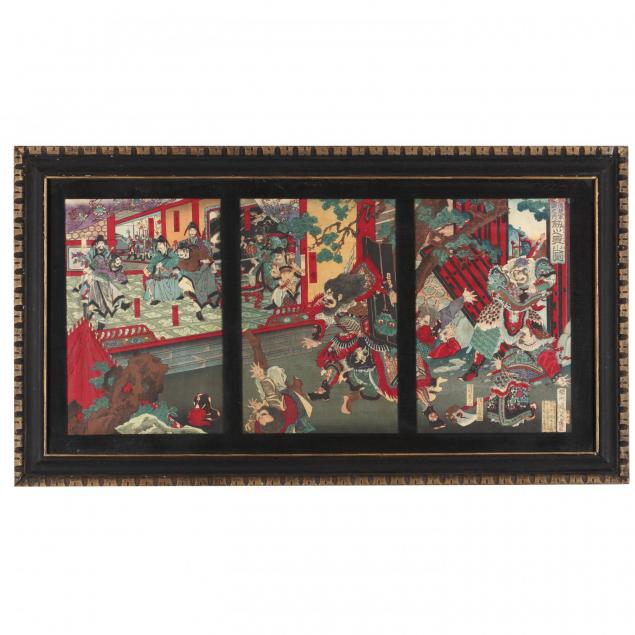 japanese-woodblock-print-triptych