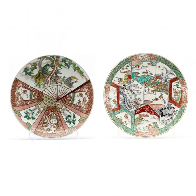 two-japanese-imari-chargers