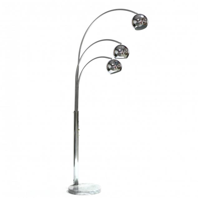 mid-century-chrome-floor-lamp