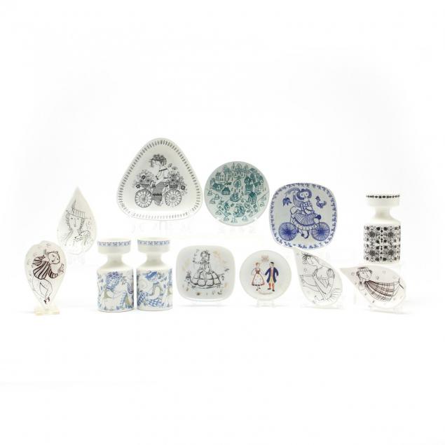 twelve-assorted-danish-modern-porcelains