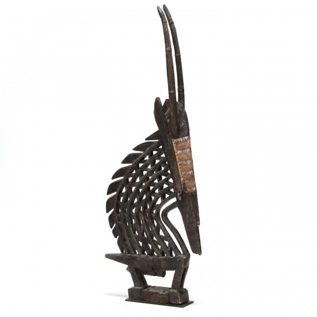 mali-bamana-chi-wara-large-antelope-statue-with-base