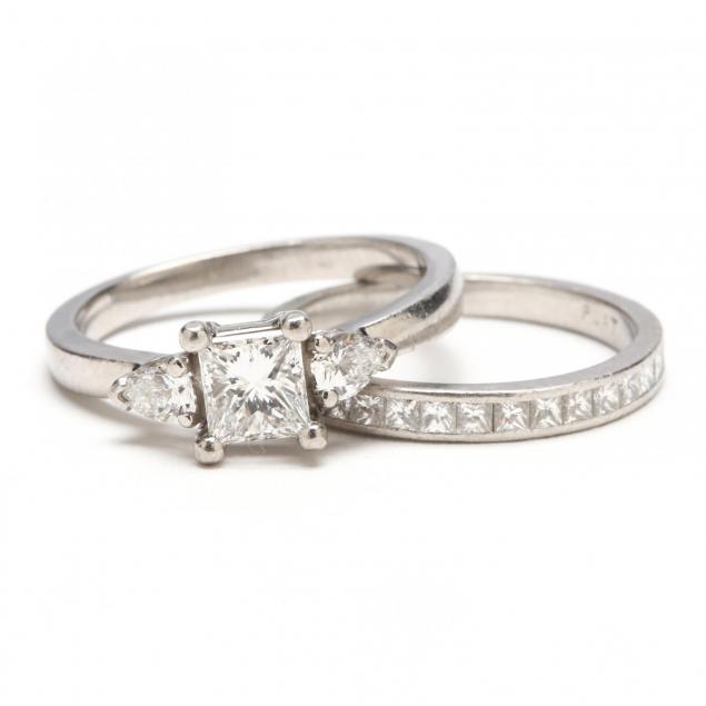 platinum-and-diamond-wedding-set