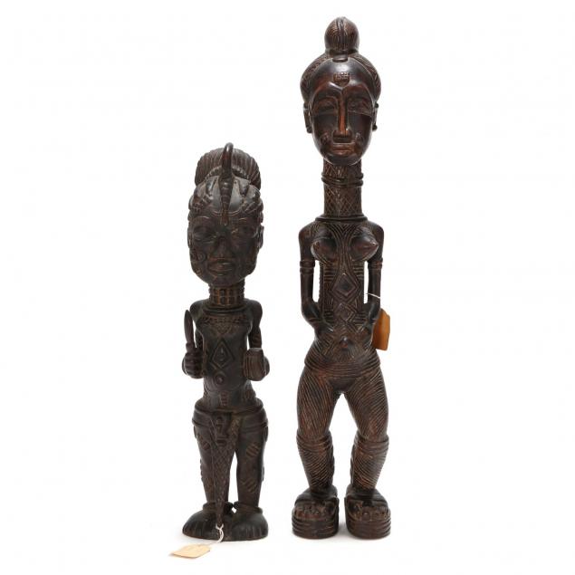 congo-two-lulua-wooden-figures