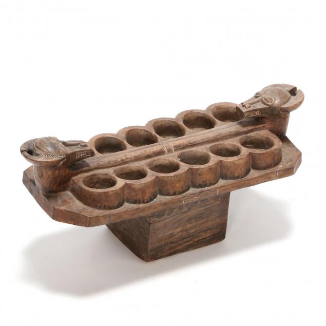 ivory-coast-baule-mancala-wari-game-board