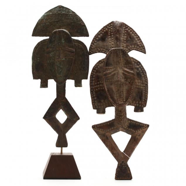 gabon-two-bakota-reliquary-figures