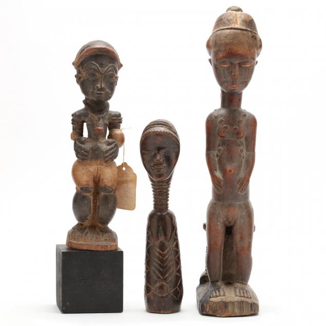 three-west-african-figural-wood-carvings