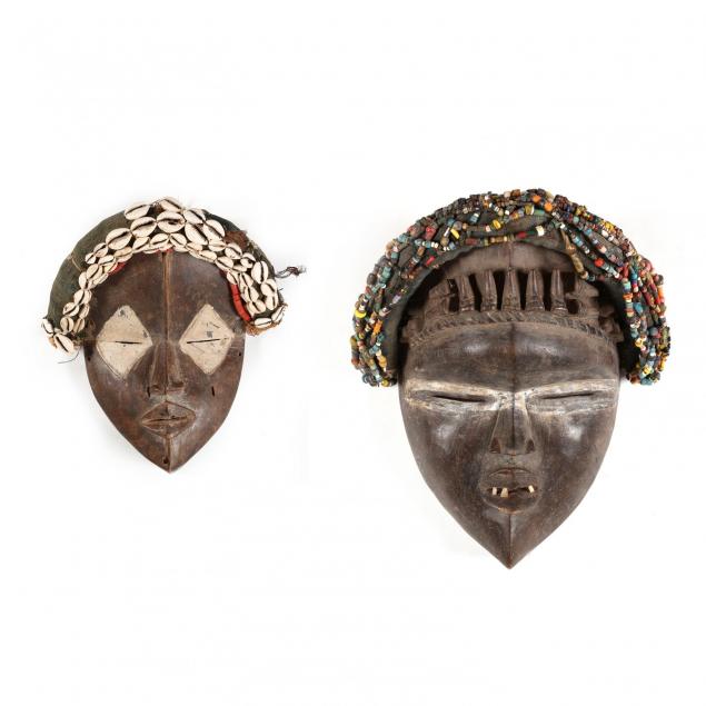 liberia-two-kran-bead-decorated-masks