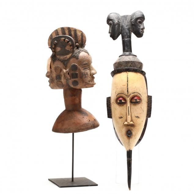 two-west-african-ceremonial-articles-with-janus-headed-motifs