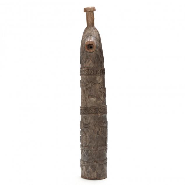 west-african-carved-wooden-water-spigot