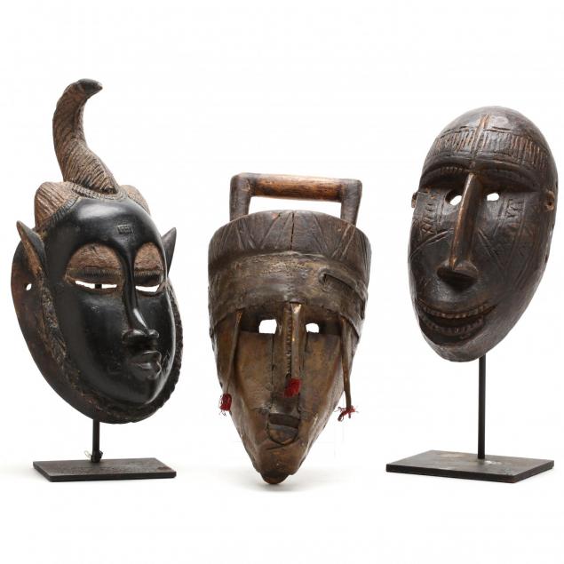 three-west-african-masks