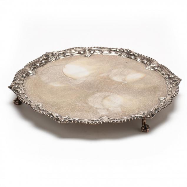 large-antique-silver-salver