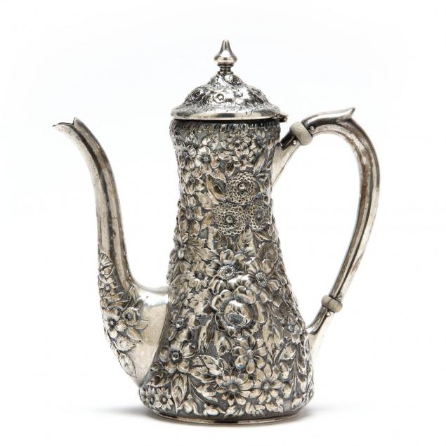 durgin-repousse-sterling-silver-demitasse-pot