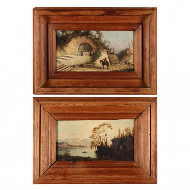john-bell-british-fl-1850-1880-pair-of-italian-scenes
