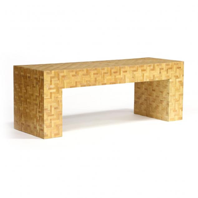 att-milo-baughman-am-1923-2003-woven-console-table