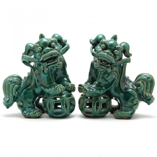 pair-of-contemporary-green-glazed-foo-dogs