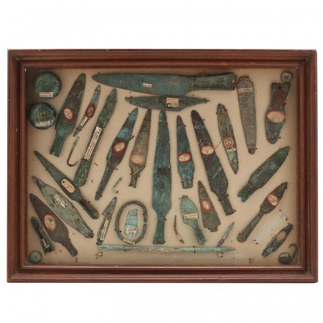 early-20th-century-collection-of-american-indian-old-copper-culture-artifacts