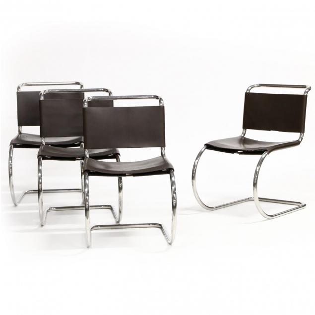 ludwig-mies-van-der-rohe-four-mr-side-chairs