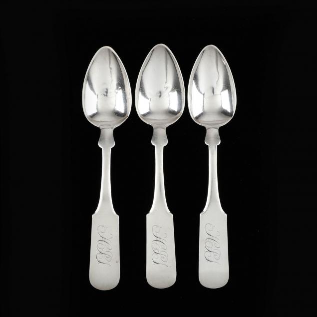 three-wilmington-nc-coin-silver-teaspoons-by-t-w-brown