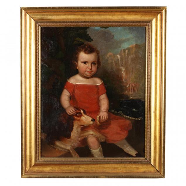 att-george-cooke-md-d-c-ga-1793-1849-portrait-of-a-young-boy-with-dog