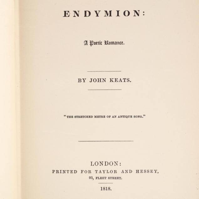 keats-john-i-endymion-a-poetic-romance-i-very-rare-first-edition