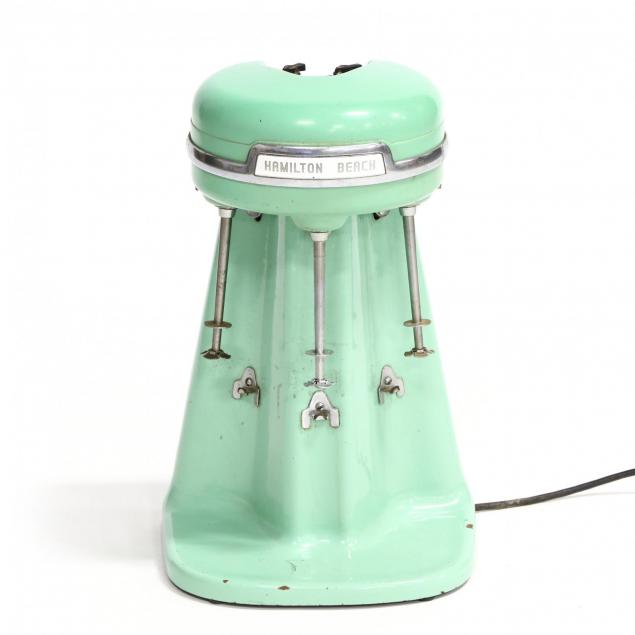 vintage-jadeite-green-hamilton-beach-three-head-milkshake-malt-mixer