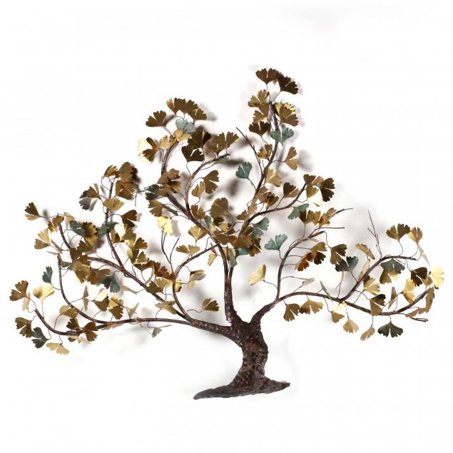 max-howard-20th-century-gingko-tree-wall-sculpture