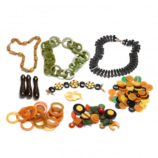 a-group-of-vintage-bakelite-and-celluloid-items