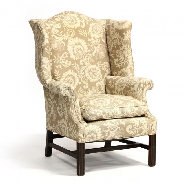 chippendale-style-wing-chair