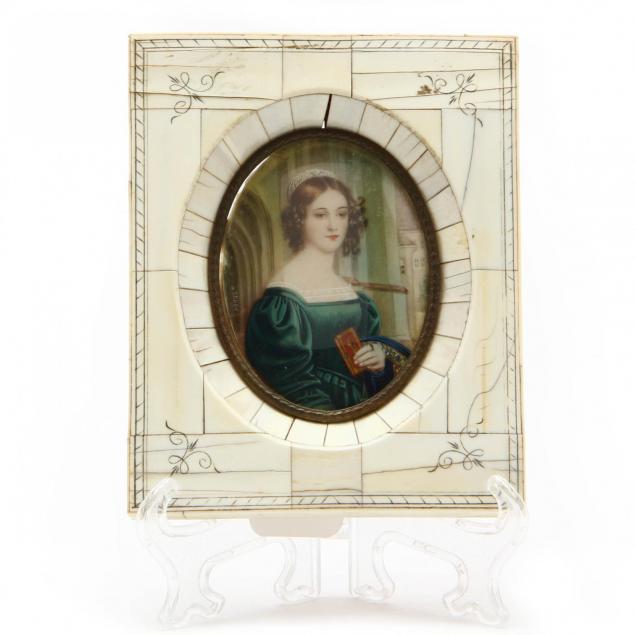 continental-portrait-miniature-of-anna-hillmayer-after-joseph-karl-stieler