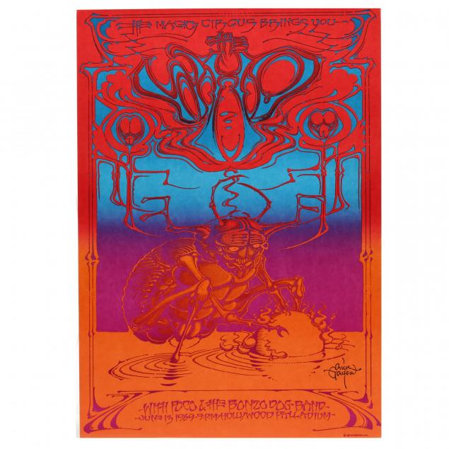 the-who-hollywood-palladium-concert-poster-artist-signed-california-graphic-exchange-1969