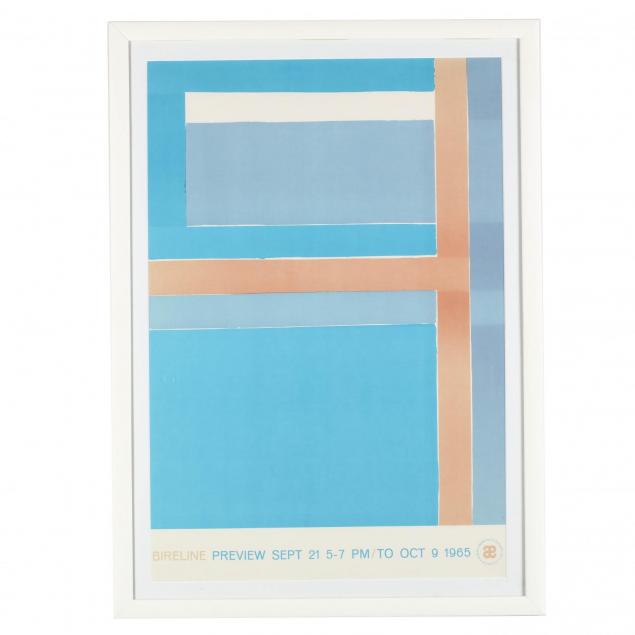 framed-george-birline-exhibition-poster
