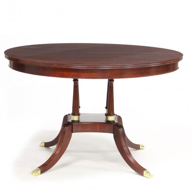 craftique-federal-style-pedestal-breakfast-table