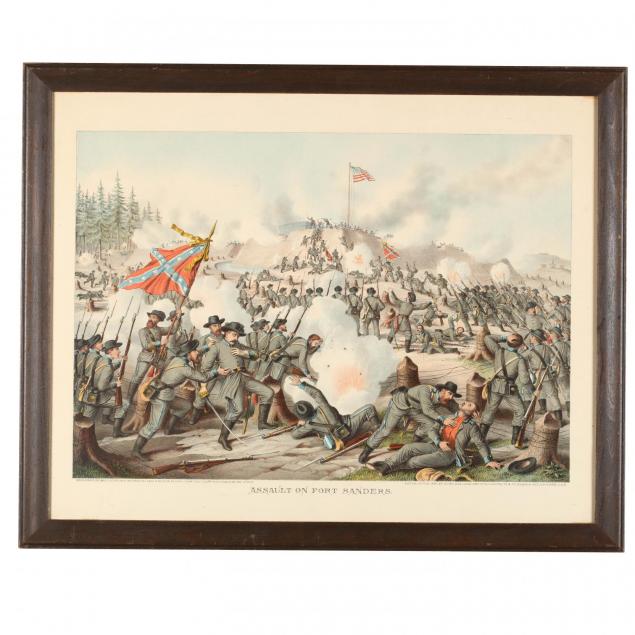 kurtz-allison-civil-war-chromolithograph-assault-on-fort-sanders