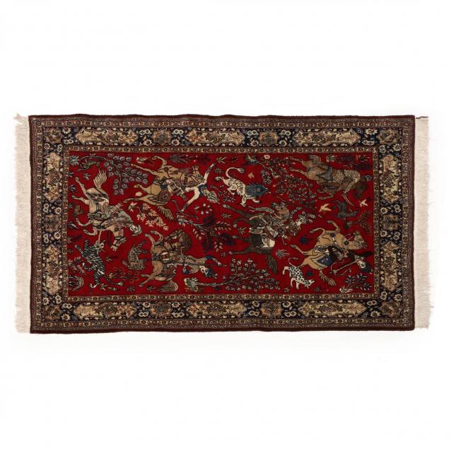 persian-hunting-scene-rug