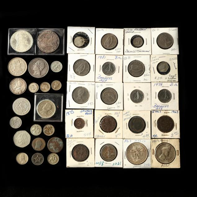 mixed-lot-of-40-world-coins-with-silver