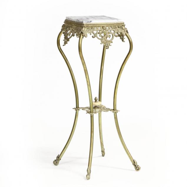 victorian-style-brass-and-marble-stand