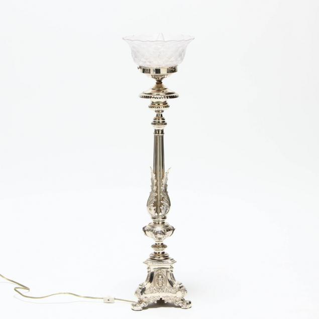 an-antique-silverplate-banquet-lamp-in-the-baroque-style
