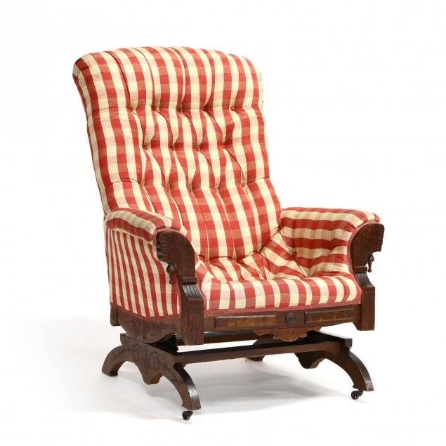 victorian-overupholstered-platform-rocker