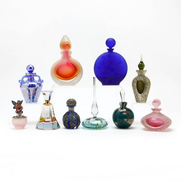 ten-art-glass-perfume-bottles