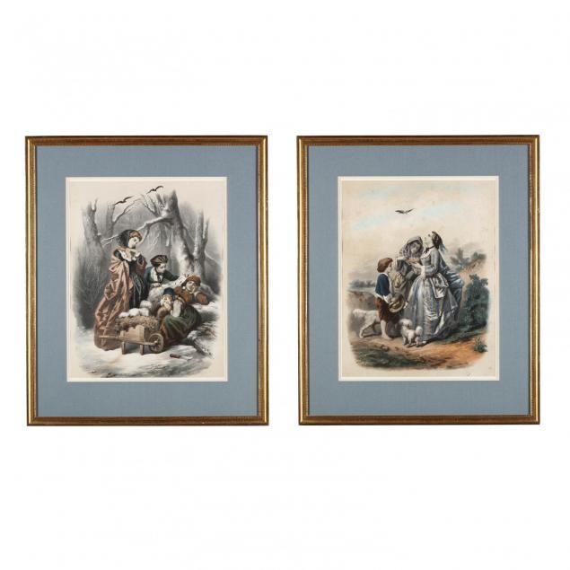 two-19th-century-french-chromolithographs-by-lemercier