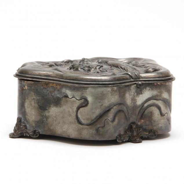 art-nouveau-silverplate-jewelry-box