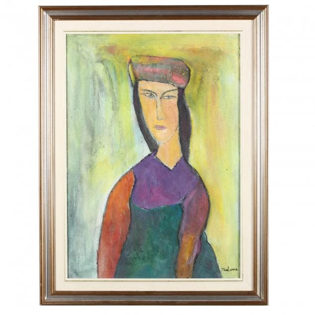 signed-portrait-in-the-style-of-modigliani