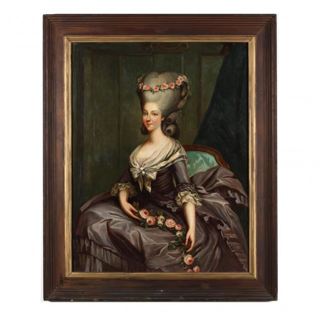 large-vintage-portrait-of-an-18th-century-courtesan