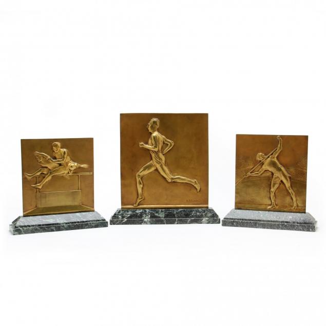 robert-delandre-french-1879-1961-three-track-field-event-plaques