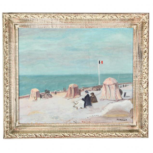 framed-french-beach-scene