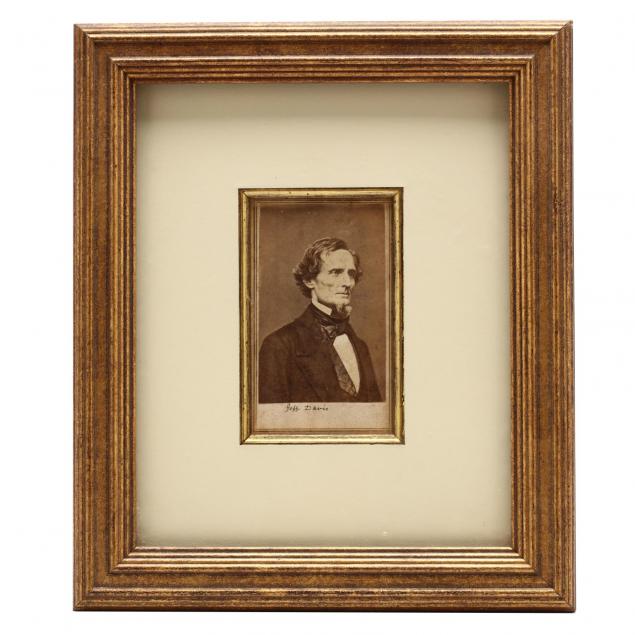 framed-jefferson-davis-carte-de-visite